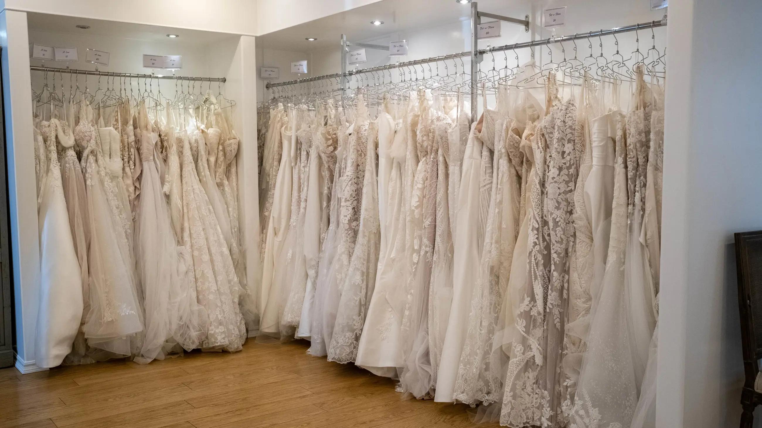 mary me bridal interior gowns